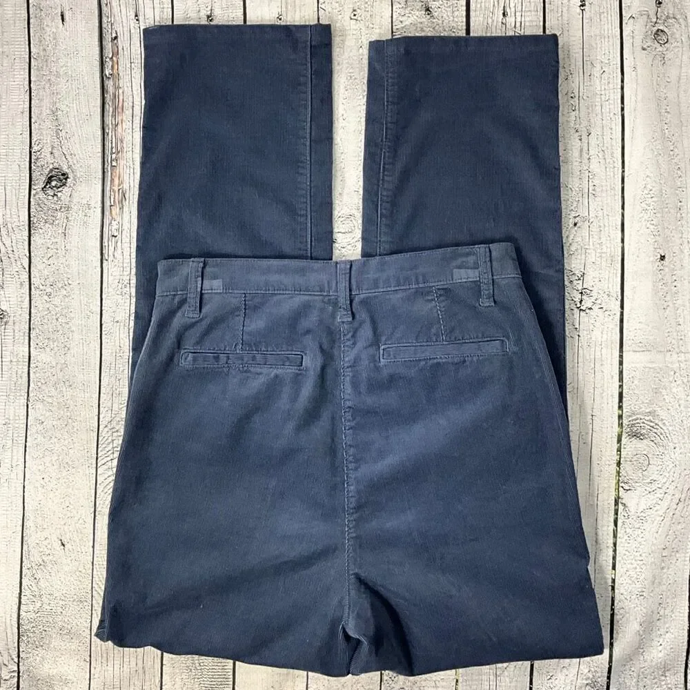 LANDS’ END High Rise Corduroy Pants